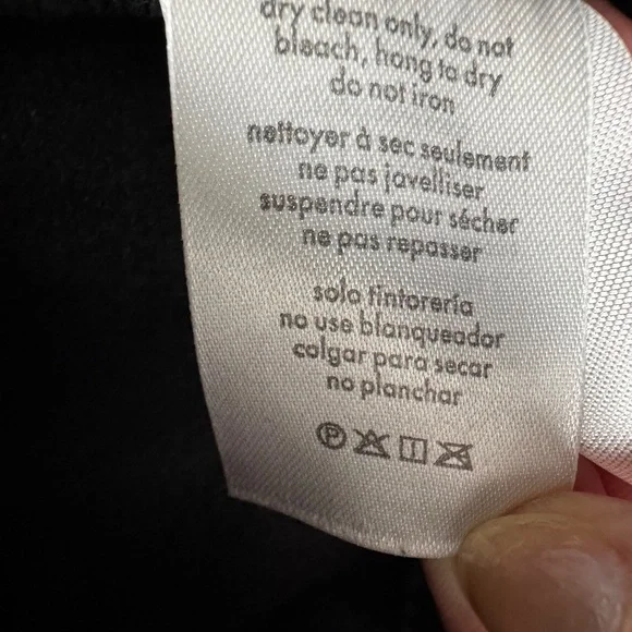 NWOT WeWoreWhat Vegan Leather Stirrup Legging Black Size M - Picture 14 of 16